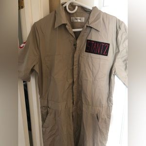 Mens Medium ghostbuster jumpsuit
